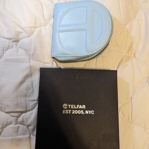 Telfar wallet (blue)